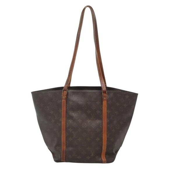 LOUIS VUITTON Monogram Sac Shopping Tote Bag M51108 LV Auth 137841 - Picture 12 of 15